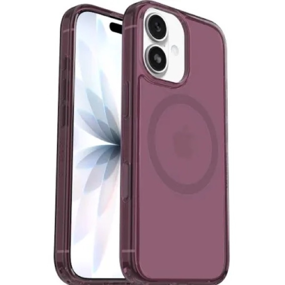 OtterBox Symmetry Series MagSafe Compatible Purple iPhone 16 Case